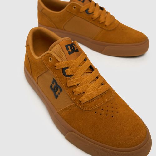 DC teknic trainers in tan