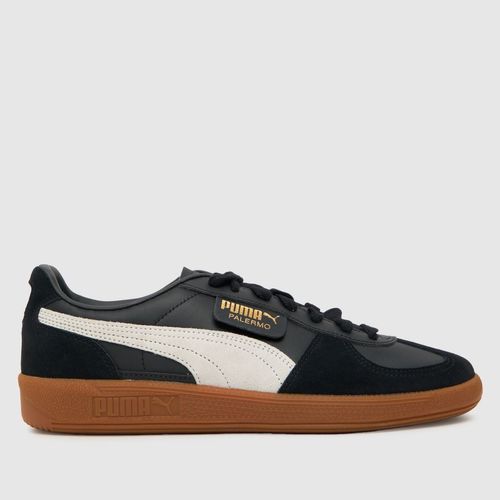 PUMA palermo leather trainers...