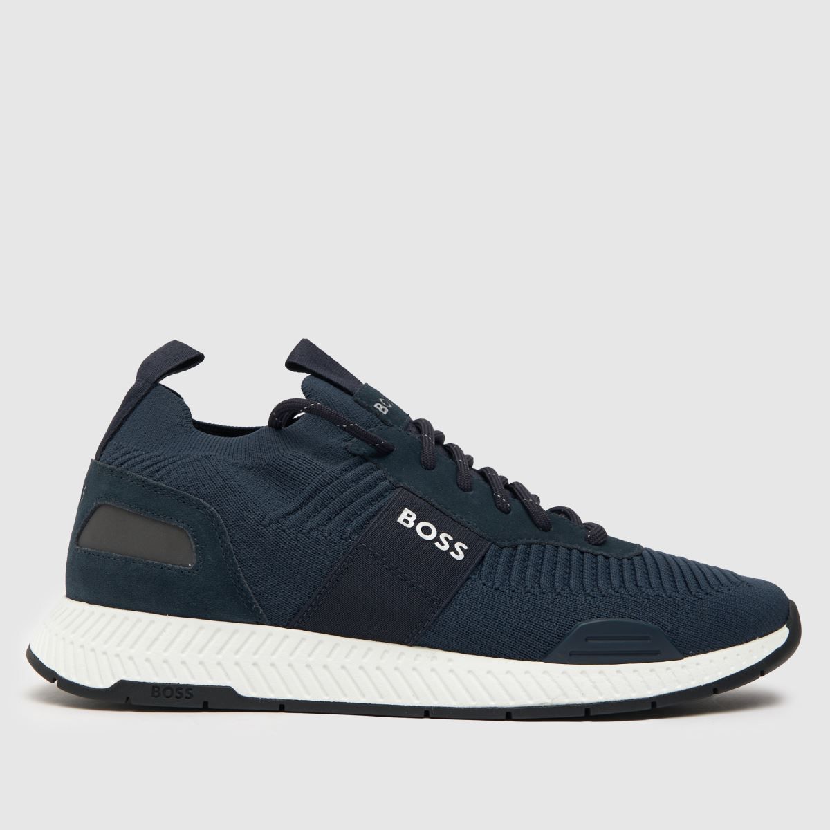 boss navy trainers