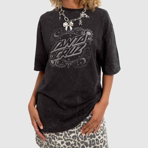 Santa Cruz ornate dot t-shirt in black