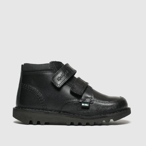 Kickers black kick scuff hi...