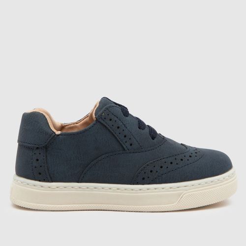 schuh navy latch brogue Boys...