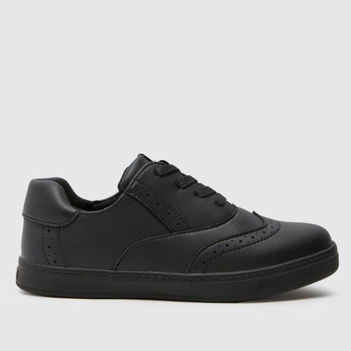 schuh black latch brogue Boys...