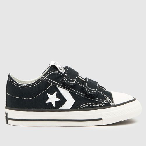 Converse black & white star...