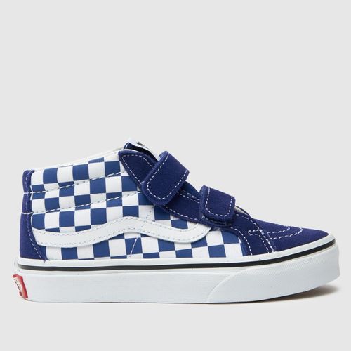 Vans white & blue sk8-mid...