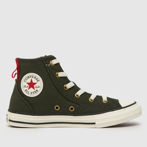 Converse dark green all star...