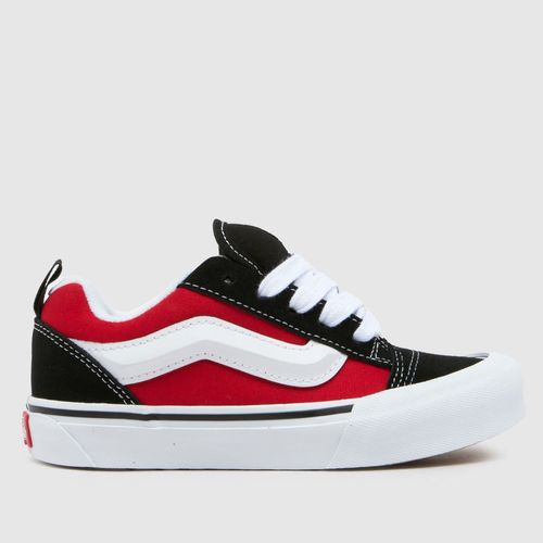 Vans black & red knu skool...