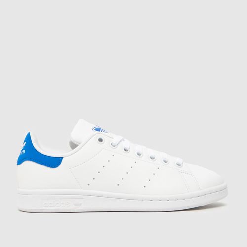 adidas white & blue stan...