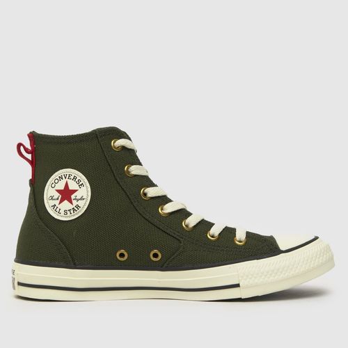 Converse dark green all star...