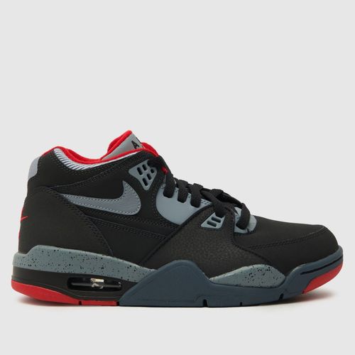 Nike black & grey air flight...