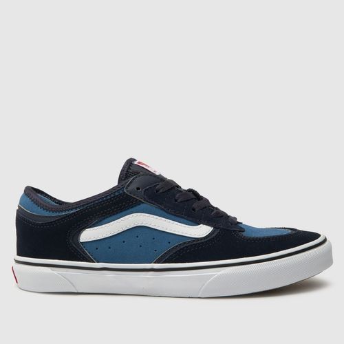 Vans navy & white rowley...