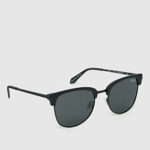 Quay black evasive sunglasses