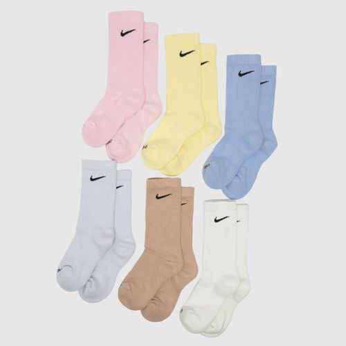 Nike multi kids crew socks 6...