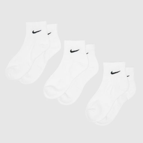 Nike white kids ankle socks 3...