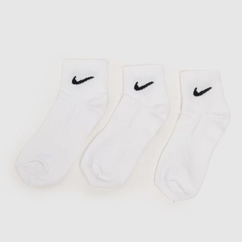 Nike white & black ankle...