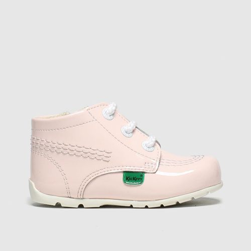 Kickers pale pink hi b zip...