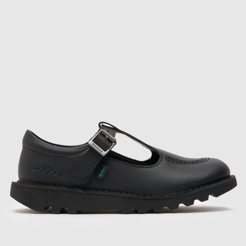 Kickers black t bar vegan...