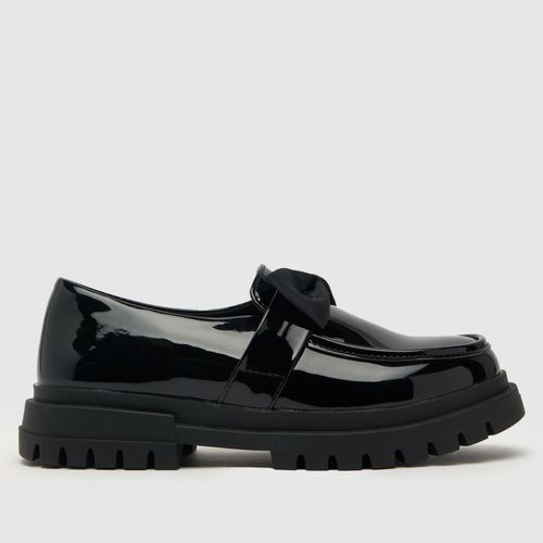 schuh black lolly bow loafer...