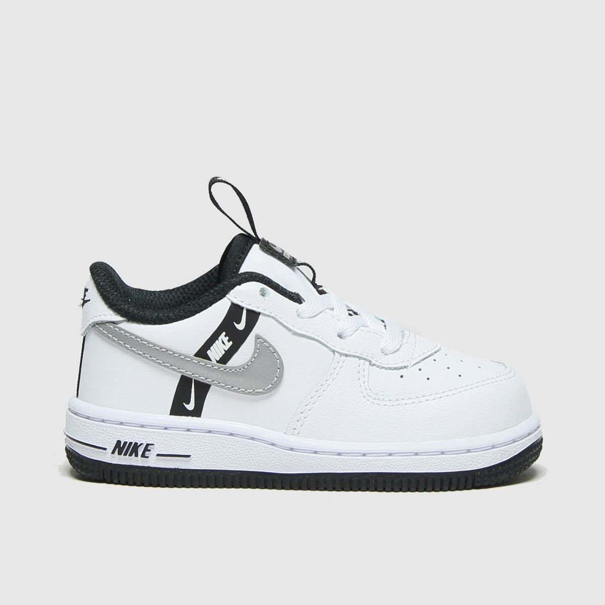 nike white & blue air force 1 lv8 ksa trainers