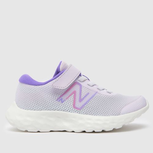 New Balance white & purple...