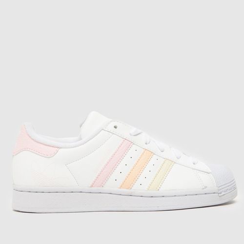 adidas white multi superstar...