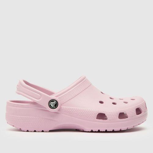 Crocs pale pink classic clog...