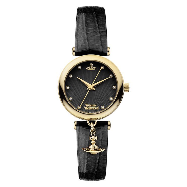 Vivienne westwood watch leather strap sale