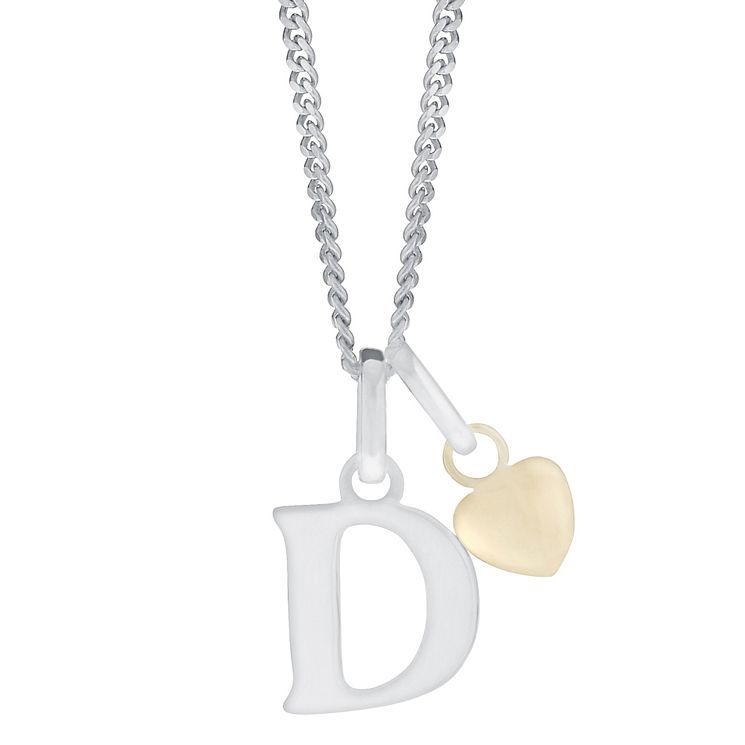 Initial necklace h samuel sale