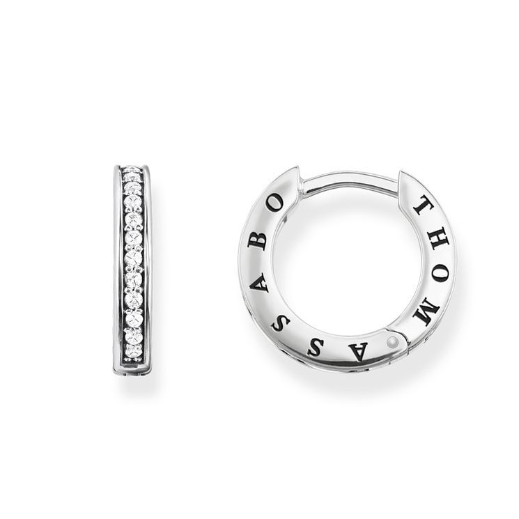 Thomas Sabo Glam Ladies Stone Set O Creole Earrings Compare
