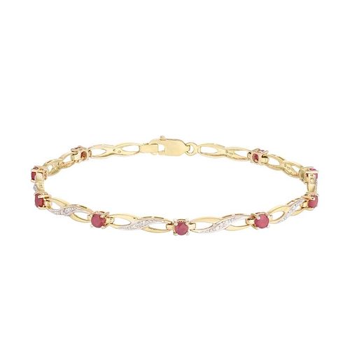 Ruby bracelet h samuel