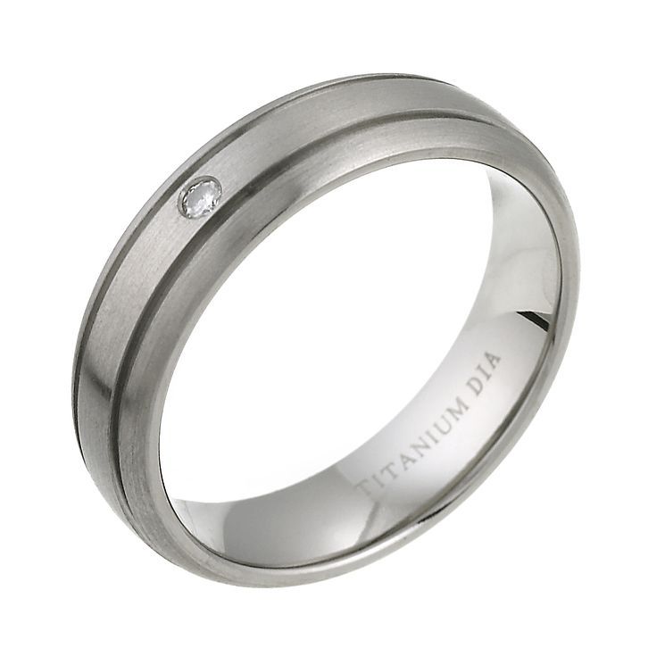 H samuel hotsell titanium ring