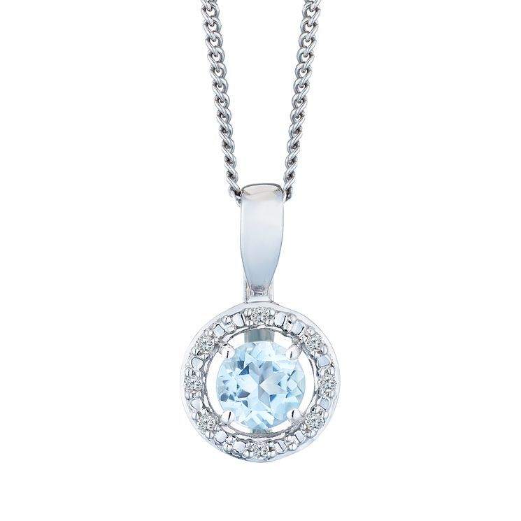 H samuel aquamarine cheap