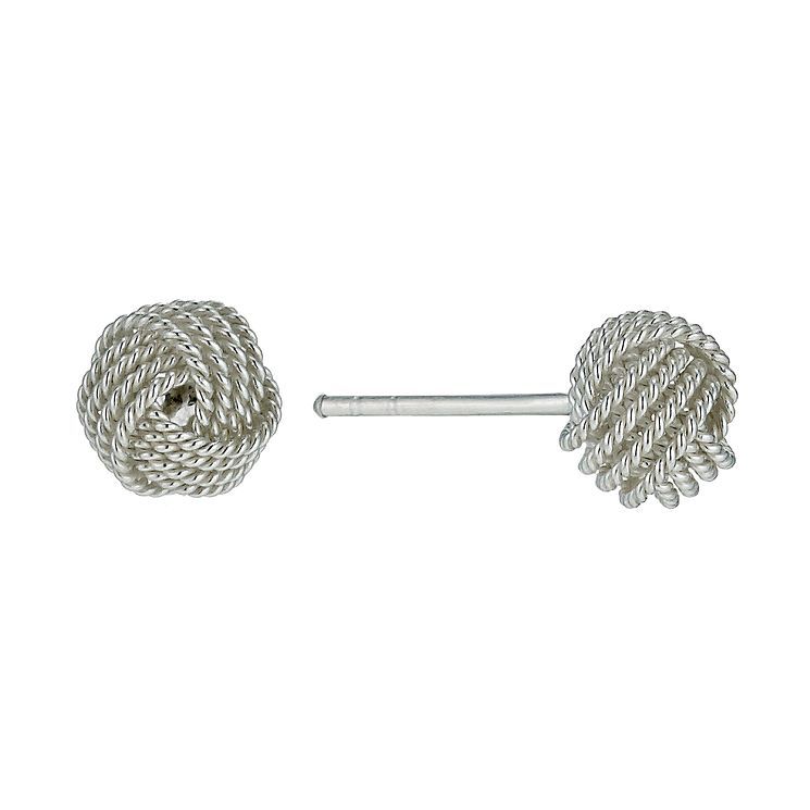 H samuel shop knot earrings