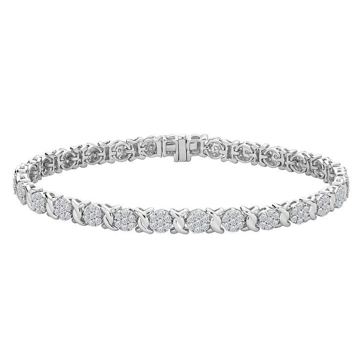 Ernest jones shop diamond bracelet