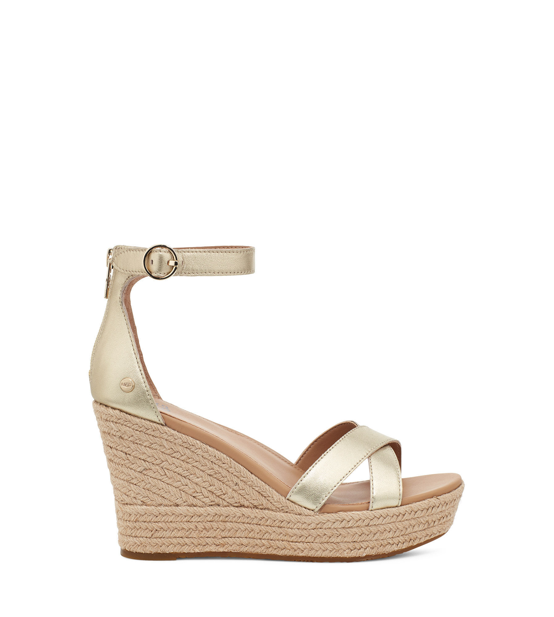 Ugg gold wedge sandals outlet