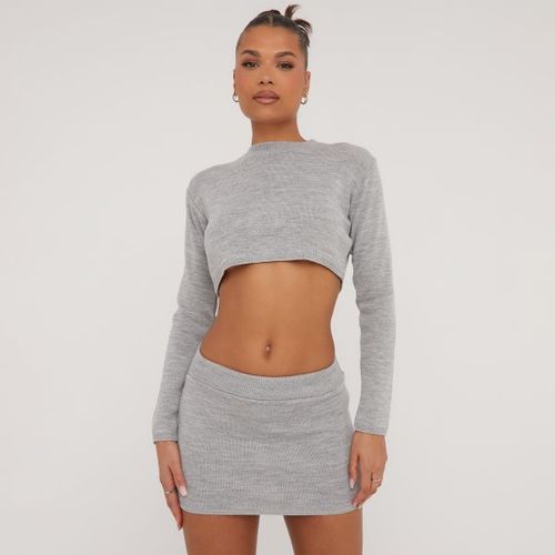 Long Sleeve Cropped Jumper In...