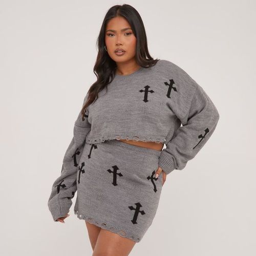 Plus Long Sleeve Crucifix...