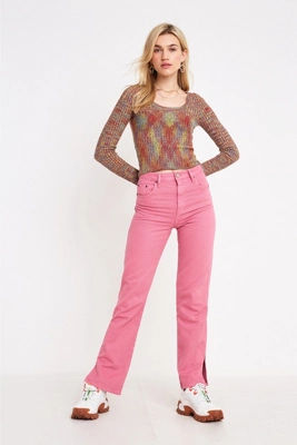 urban outfitters pink jeans