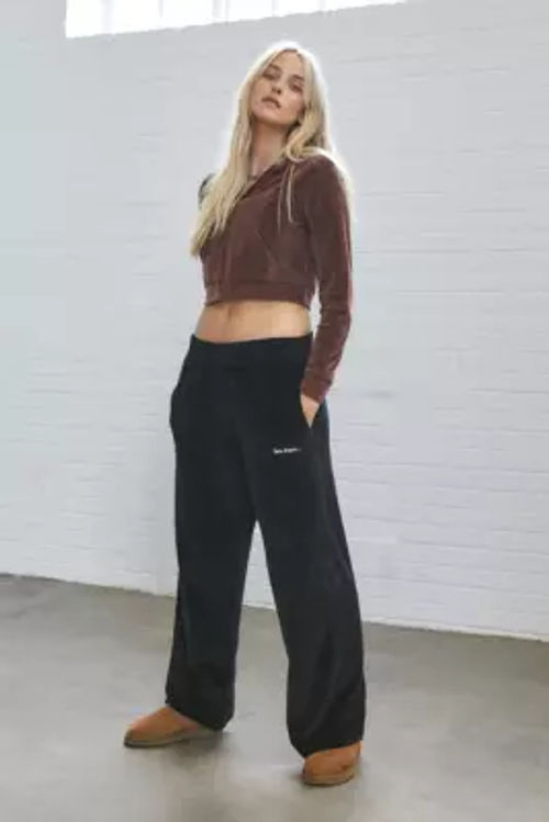 iets frans Black Cuffed Joggers