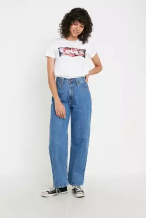 Levi's Indigo High-Rise Dad Jeans - blue 25W at Urban Outfitters | Compare  | Cabot Circus