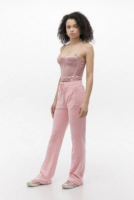 Pink flare joggers new arrivals