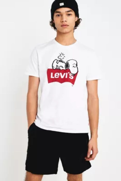 Levi's x Peanuts Snoopy Woodstock White T-Shirt | | Trinity Leeds