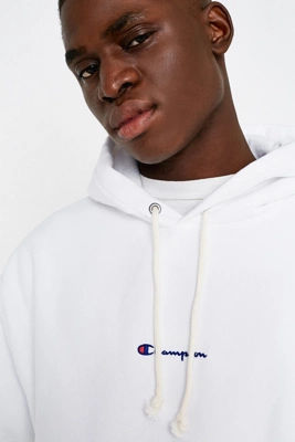 Champion rev hot sale weave hoodie white