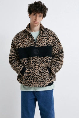 lazy oaf leopard cardigan