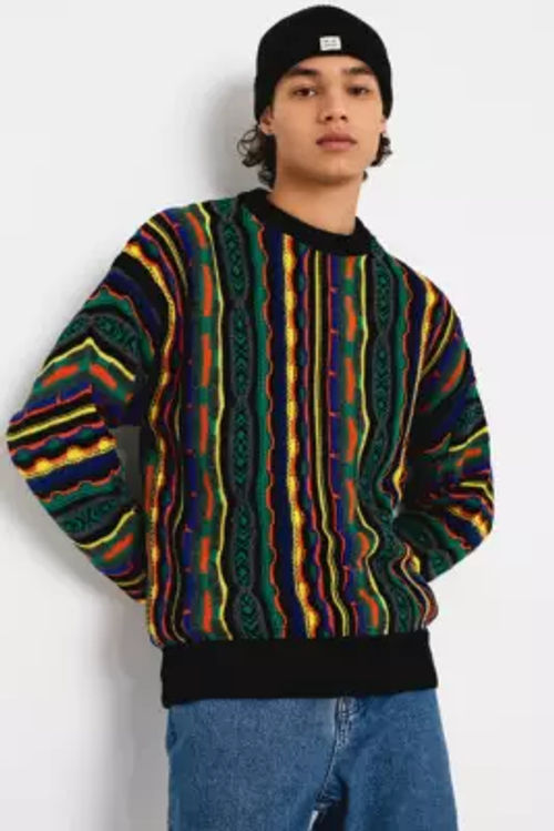 UO Striped Texture Knit Jumper