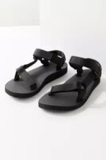 Teva Universal Black Sandals - Black UK 5 at Urban Outfitters