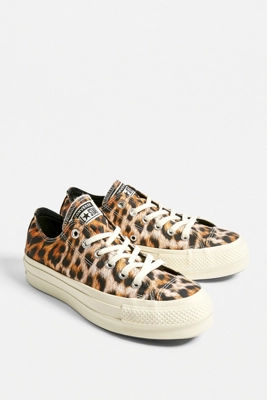 converse animal print low top