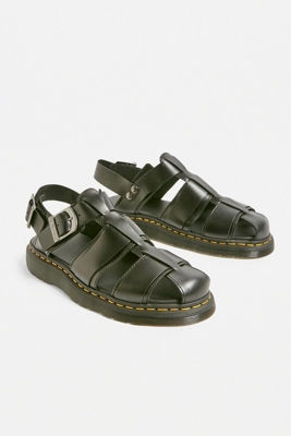 Dr. Martens Kassion Brando Black Sandals - black UK 9 at Urban