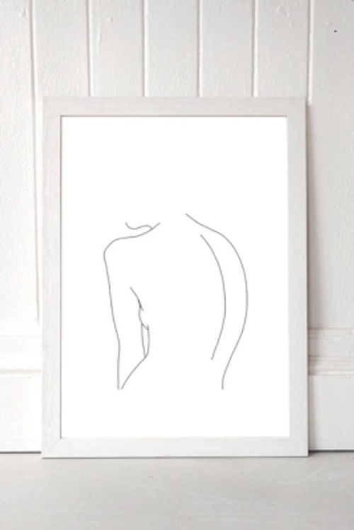 The Colour Study Alex Wall Art Print White 1 At Urban Outfitters 189 00 Grazia Vintage × urban outfitters ×. the colour study alex wall art print