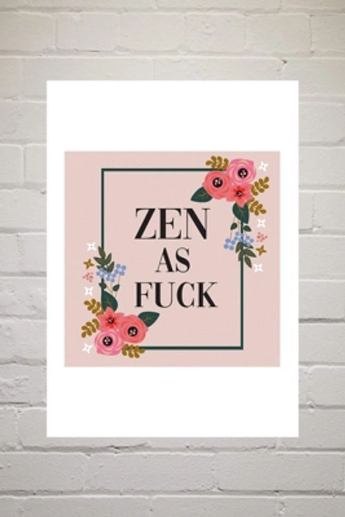 Zen As F K By E Girl Wall Art Assorted Uk 3 At Urban Outfitters 29 00 Trinity Leeds - Zen Wall Art Uk Zen As F K By E Girl Wall Art Assorted Uk 3 At Urban Outfitters 29 00 Trinity Leeds - Zen Wall Art Uk